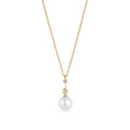 Charger l'image dans la visionneuse de la galerie, MIA BIJOUX - CHAINE 17" PENDENTIF "MONROE & PERLE" - OR
