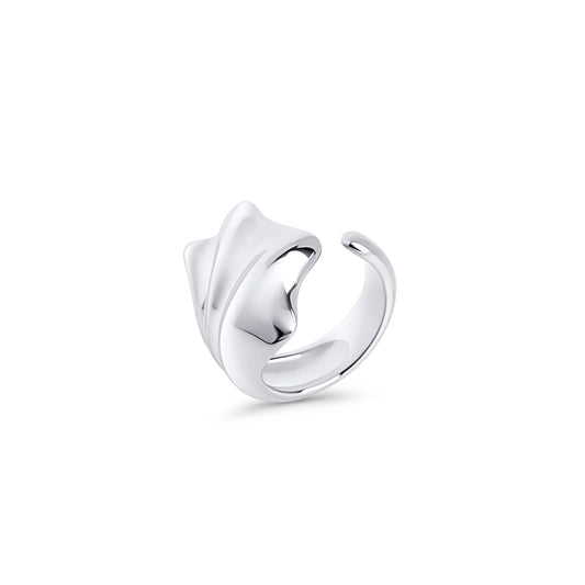 MIA BIJOUX - BAGUE 8 "VENTEUX"  - ARGENT