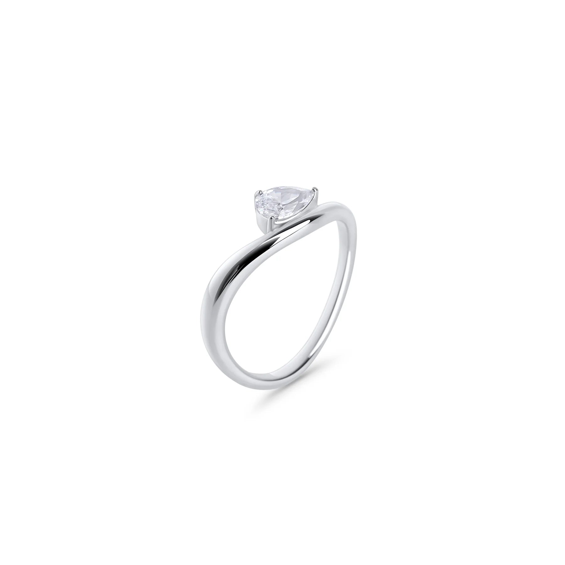 MIA BIJOUX - BAGUE 6 "MAVE"  - ARGENT