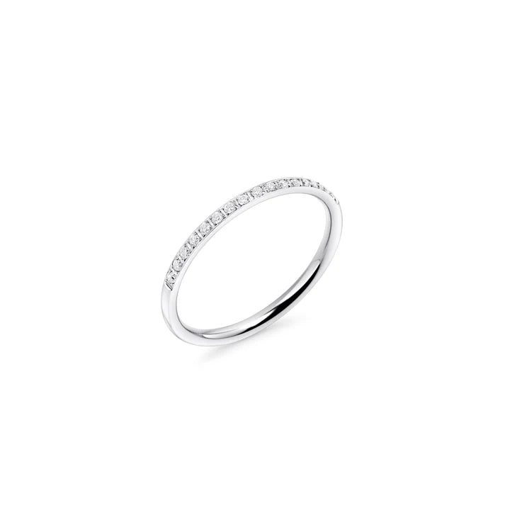 MIA BIJOUX - BAGUE 8 "ALFIE RING"  - ARGENT