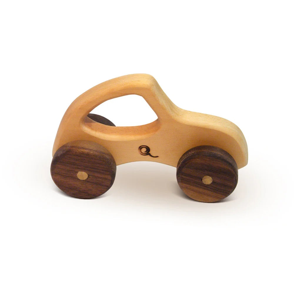 Auto en bois à pousser - naturel
