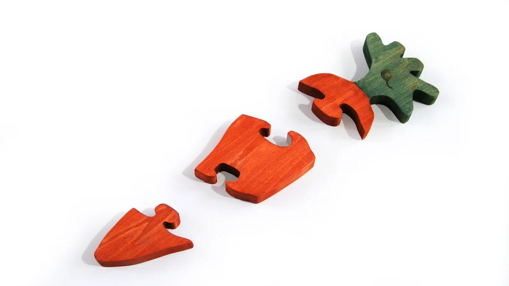 Casse-tête en bois Carotte 3mcx