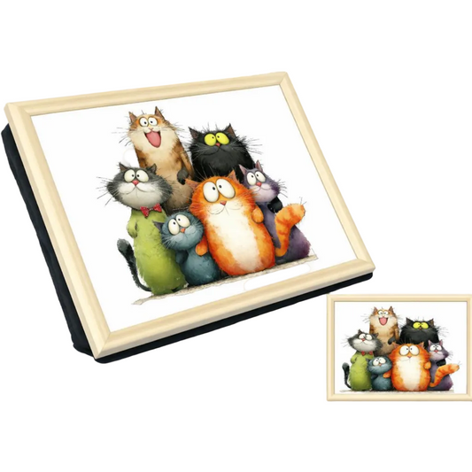 COUSSIN DE LECTURE - LES CHATS
