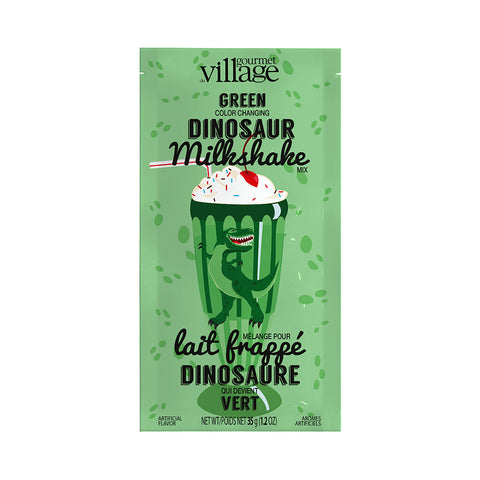 GOURMET VILLAGE - LAIT FRAPPE DINOSAURE VERT