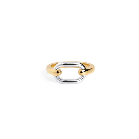 MIA BIJOUX - BAGUE 6 "MALONE" - OR & ARGENT