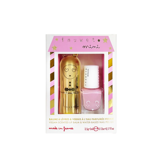 Duo baume cheesecake & vernis melon kids - Or & rose