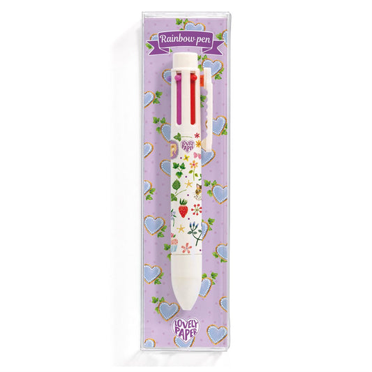 DJECO - STYLO RET 6 COULEUR /  AIKO FLORAL