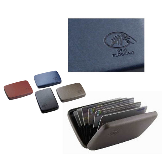 PORTE-CARTE CREDIT RFID VINTAGE 4CHX COUL