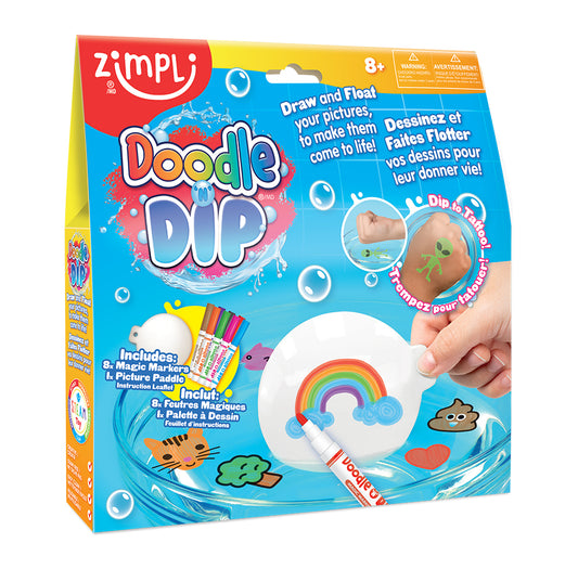 ZIMPLI - DESSINS TATOUAGES DOODLE ' N DIP