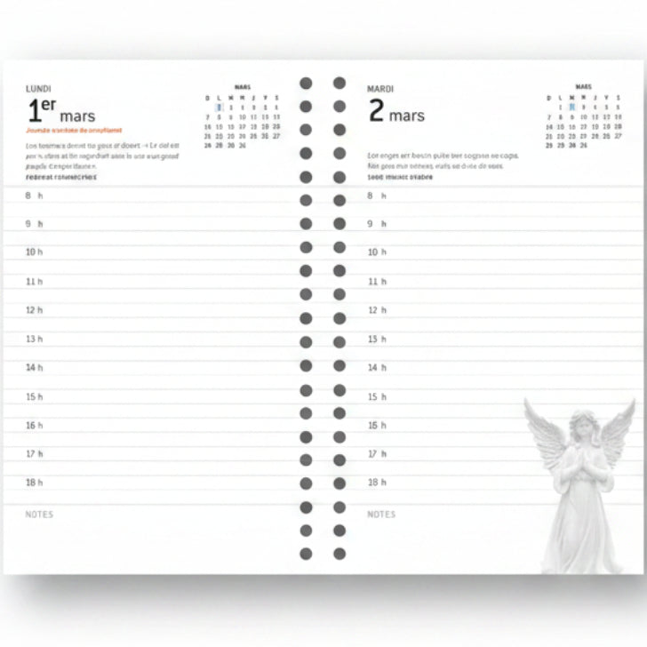 AGENDA DES ANGES 2027