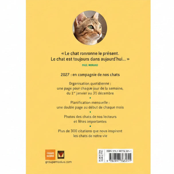 AGENDA DES CHATS 2027
