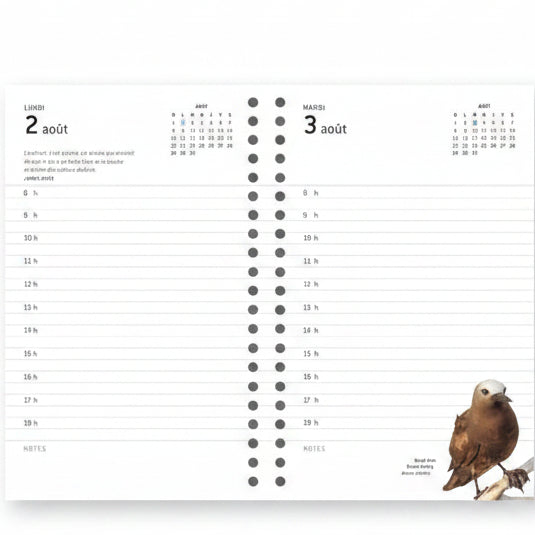 AGENDA OISEAUX 2027