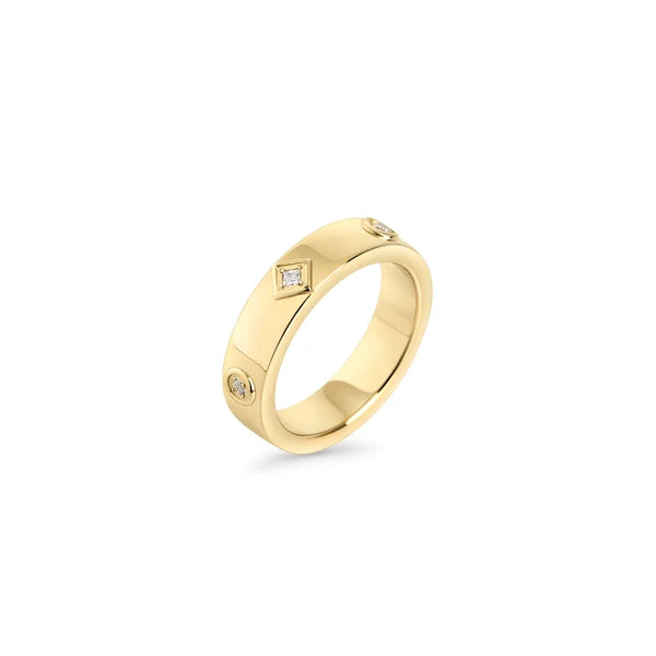 MIA BIJOUX - BAGUE 8 "ISALYA" - OR