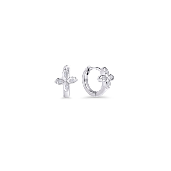 MIA BIJOUX - BOUCLE D'OREILLE DORMEUSE "SIONA II" - ARGENT