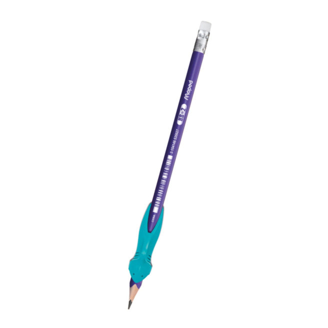 CRAYON HB + GUIDES DOIGTS AMOVIBLES KIDY LEARN