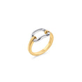 Charger l'image dans la visionneuse de la galerie, MIA BIJOUX - BAGUE 6 "MALONE" - OR & ARGENT
