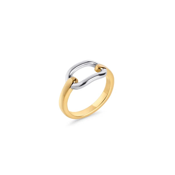 MIA BIJOUX - BAGUE 6 "MALONE" - OR & ARGENT