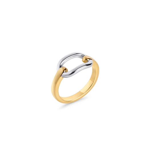 MIA BIJOUX - BAGUE 6 "MALONE" - OR & ARGENT