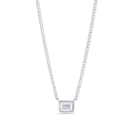 CHAINE PENDENTIF - MIA BIJOUX "YSEULT" - ARGENT