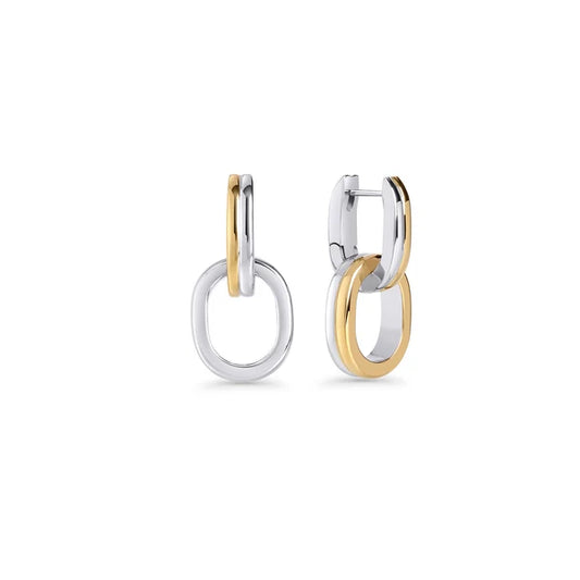 MIA BIJOUX - BOUCLE OREILLE "DORMEUSE MALONE" OR & ARGENT