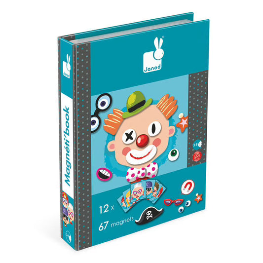 JANOD - MAGNETIBOOK CRAZY FACE