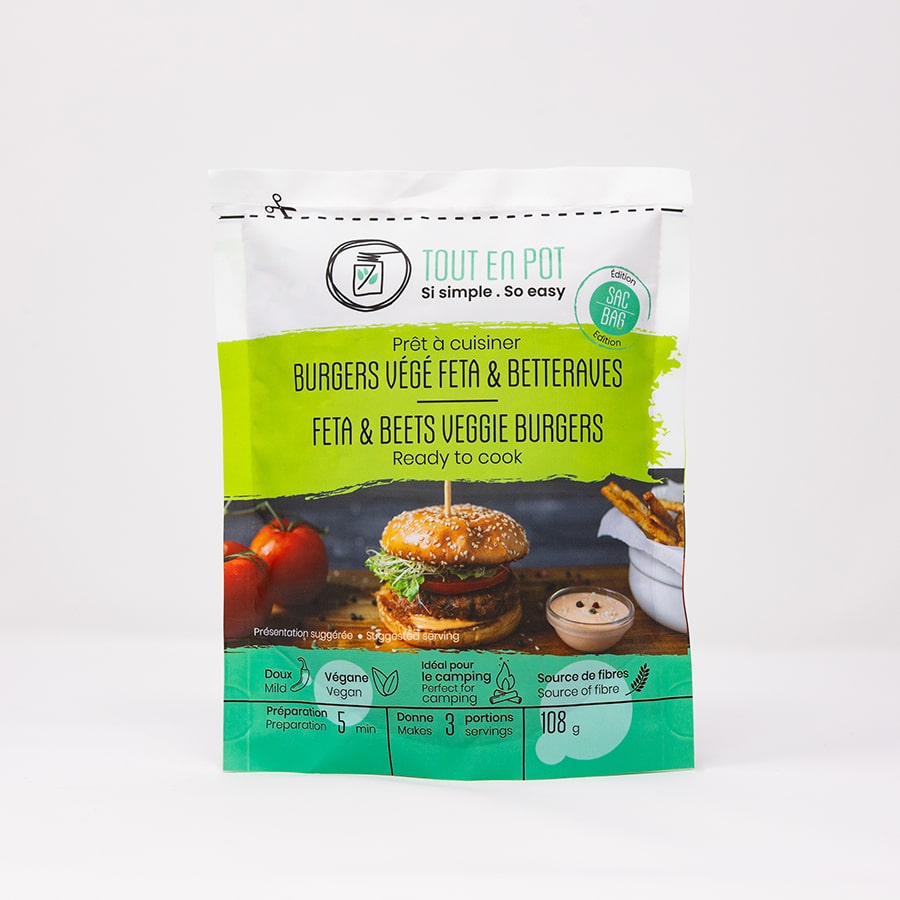 SAC BURGER VEGE FETA & BETTERAVE