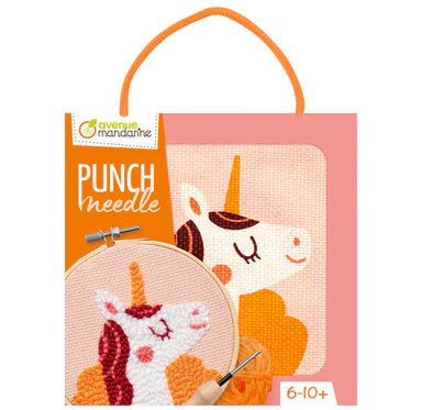 PUNCH NEEDLE - BRODERIE LICORNE