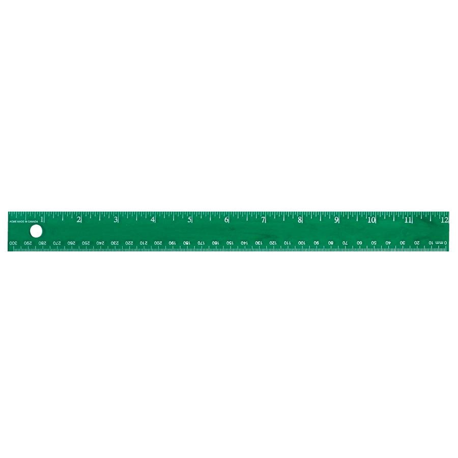 SCOLAIRE PAPETERIE - REGLE PLASTIQUE RIGIDE  30cm