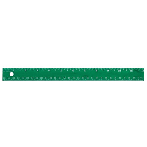 SCOLAIRE PAPETERIE - REGLE PLASTIQUE RIGIDE  30cm