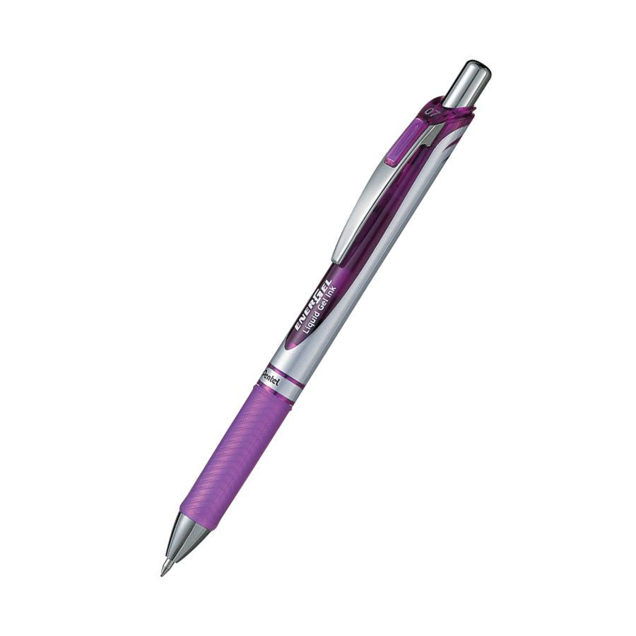 SCOLAIRE PAPETERIE - STYLO BILLE ROULANTE "ENERGEL" 0.7mm VIOLET