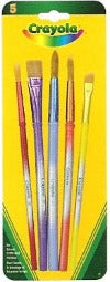 CRAYOLA - PINCEAUX FORMES ASSORTIS - PRENIUM @5