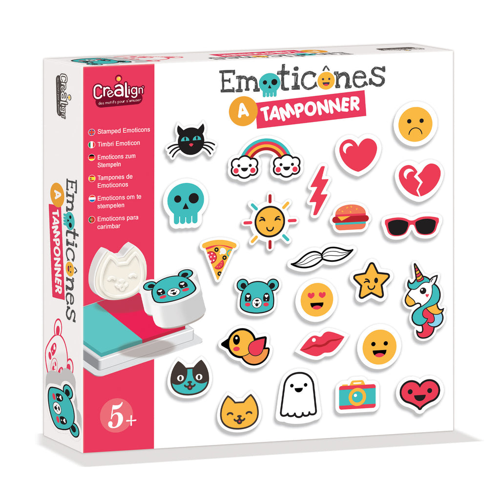 CREALIGN -  ÉMOTICÔNES À TAMPONNER