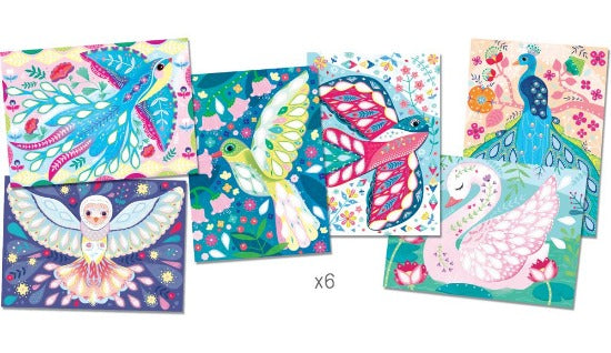 CREALING - CARTE À CREER  ENVOLEES SCINTILLANTES