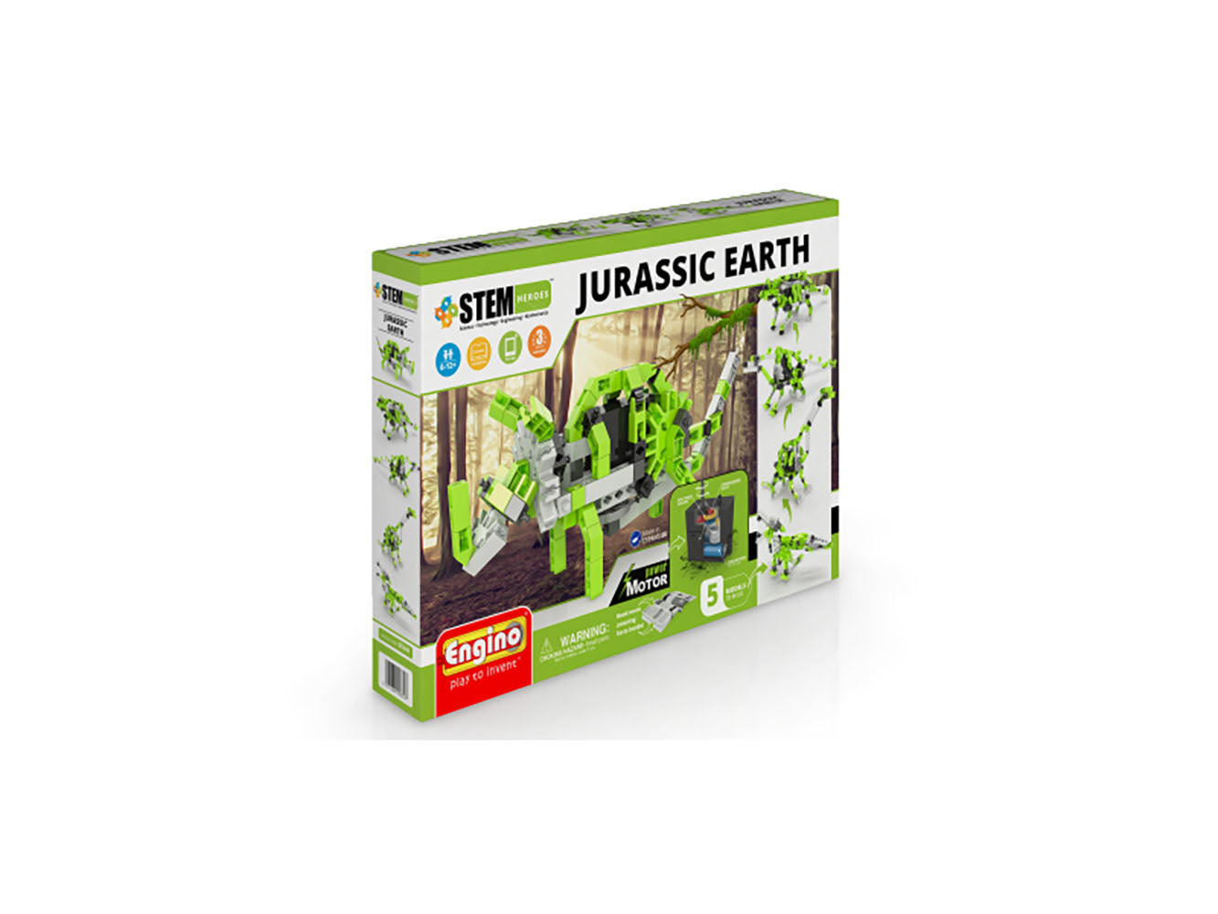ENGINO - STEM JURASSIC EARTH MOTORISÉ