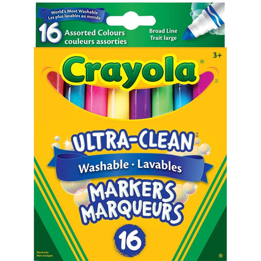 SCOLAIRE PAPETERIE - MARQUEUR LAVABLE TRAIT LARGE  ORIGINAL@16