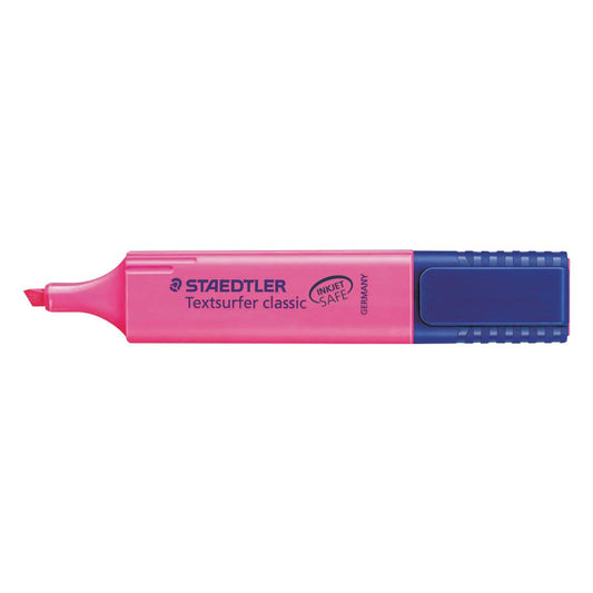 SCOLAIRE PAPETERIE - SURLIGNEUR "TEXTSURFER CLASSIC"  ROSE