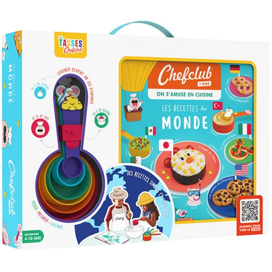 CHEFCLUB - COFFRET LES RECETTES DU MONDES