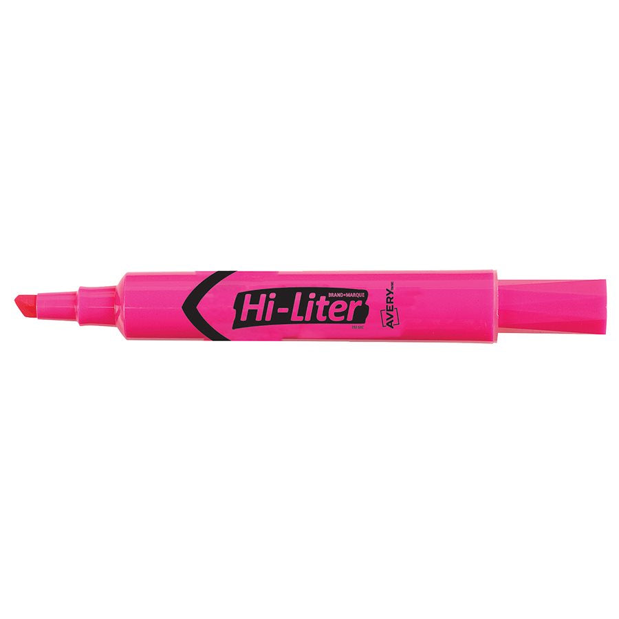 SCOLAIRE PAPETERIE - SURLIGNEUR "THE ORIGINAL HI-LITER" ROSE