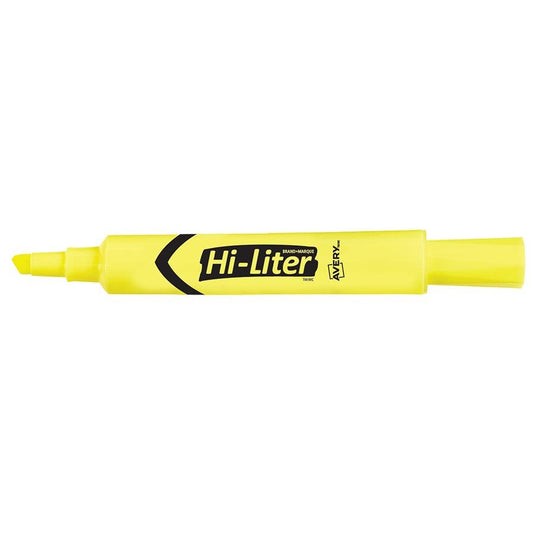 SCOLAIRE PAPETERIE - SURLIGNEUR "THE ORIGINAL HI-LITER" JAUNE