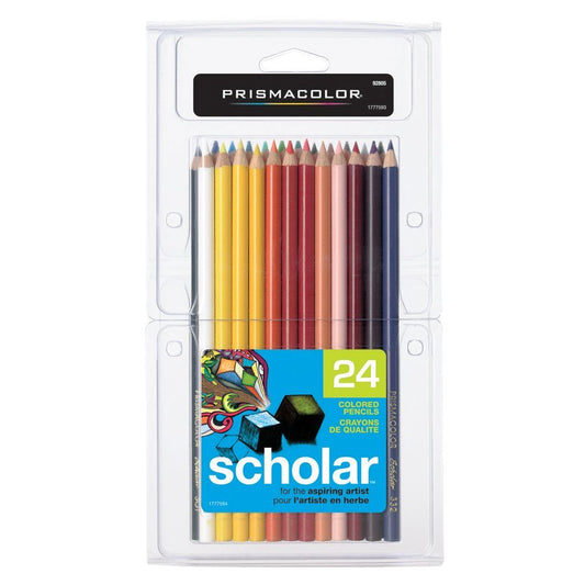 SCOLAIRE PAPETERIE - CRAYONS À COLORIER "PRISMACOLOR SCHOLAR" @24