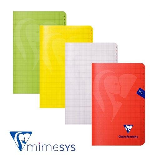 CLAIREFONTAINE - CARNET RÉPERTOIRE A-Z QUADRILLÉ 5/5 96P