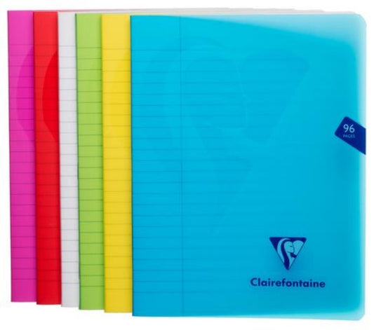 CLAIREFONTAINE - CAHIER PIQUÉ "MIMESYS"  8¼ x 11¾"  LIGNE