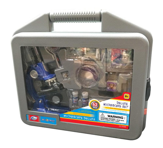 EASTCOLIGHT-MICROSCOPE DLX 900X- 62PIÈCES+ MALLETTE