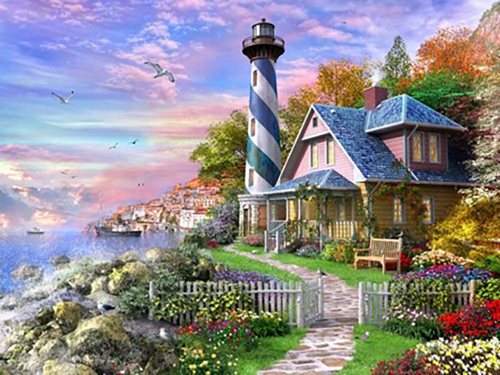 EDUCA - CASSE-TÊTE "PHARE À ROCK BAY" 1000MCX