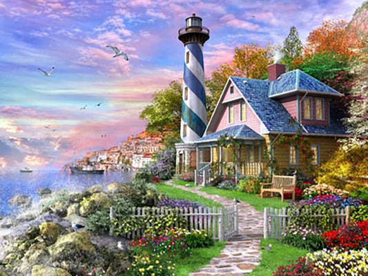 EDUCA - CASSE-TÊTE "PHARE À ROCK BAY" 1000MCX