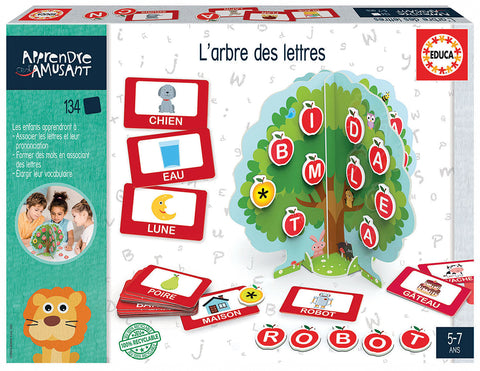 EDUCA - APPRENDRE C'EST AMUSANT: L'ARBRE DES LETTRES