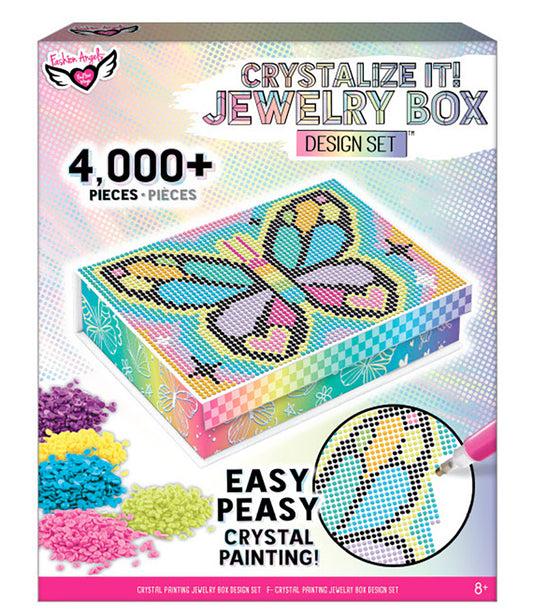 Promo - FASHION ANGELS - "CRYSTALIZE IT!" BOITE A BIJOUX