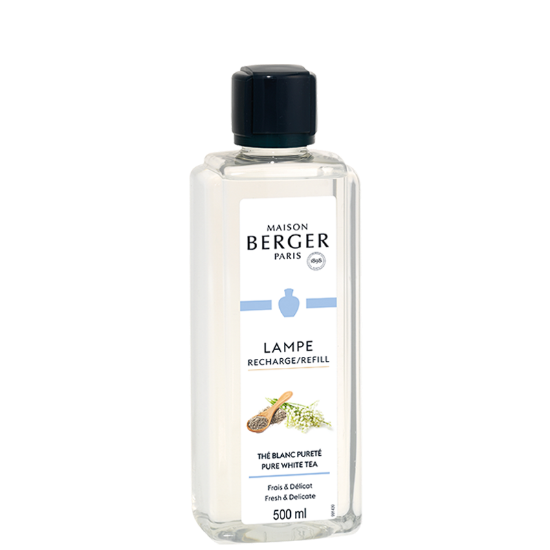 LAMPE BERGER - PARFUM 500 ML THE BLANC PURETÉ