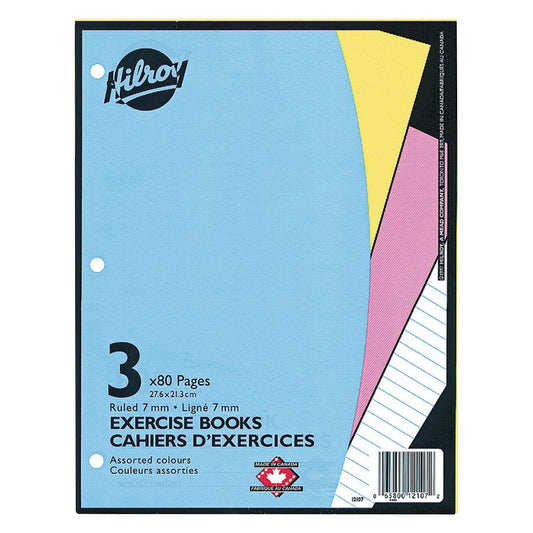 SCOLAIRE PAPETERIE - CAHIER EXERCICES LIGNÉ 80 PAGES @3