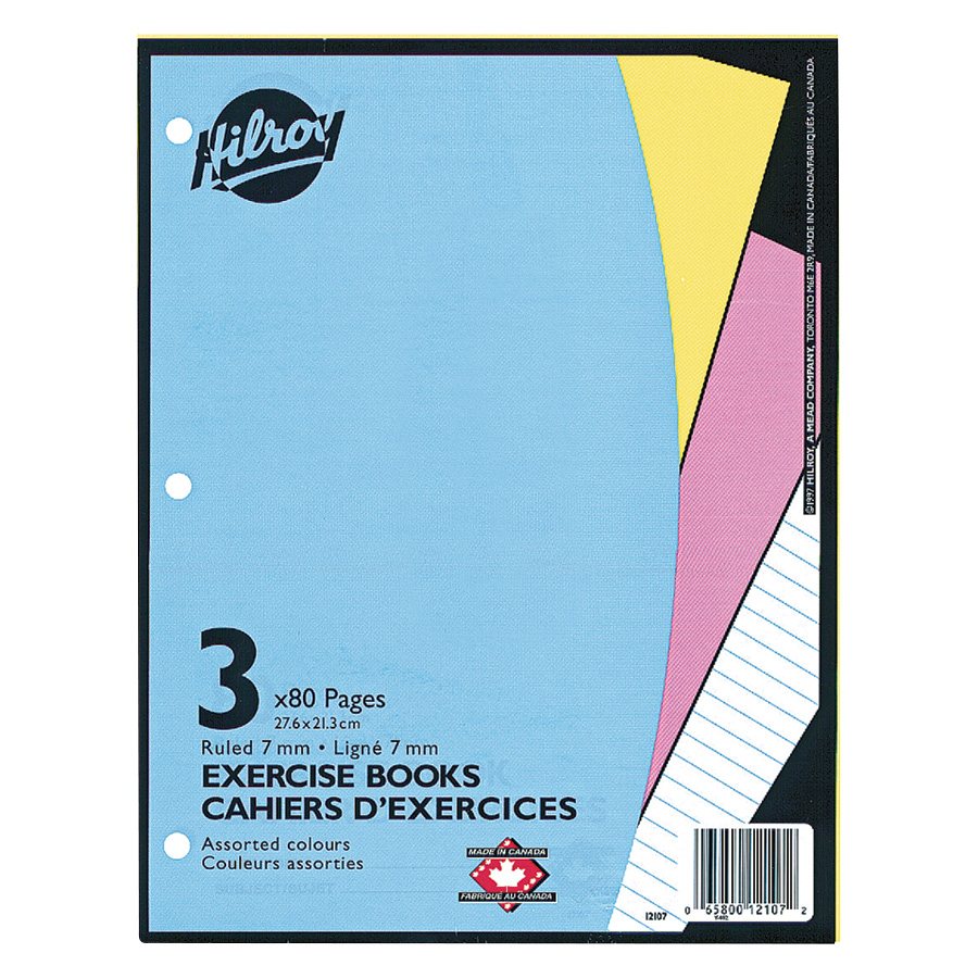 SCOLAIRE PAPETERIE - CAHIER EXERCICES LIGNÉ 80 PAGES @3